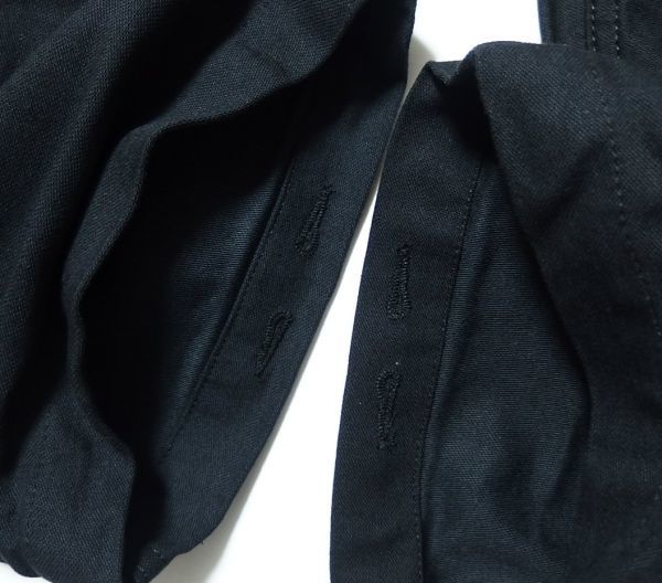 Engineered Garments エンジニアードガーメンツ WORKADAY Fatigue Pant Reversed Sateen ファティーグ パンツ S 黒 ベイカー_画像7