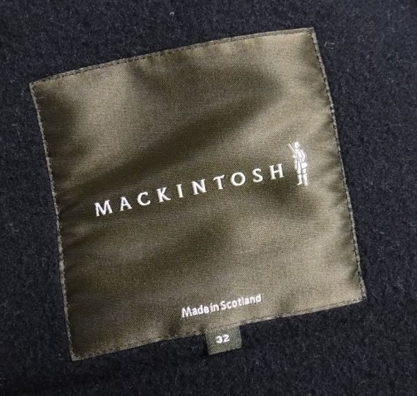 MACKINTOSH マッキントッシュ ダッフルコート 32 黒