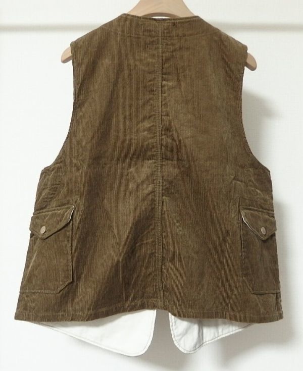 Engineered Garments エンジニアードガーメンツ Upland Vest 11W Corduroy アップランド ベスト M コーデュロイ_画像2