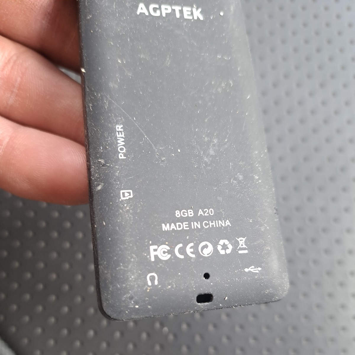 ジャンク品　AGPTEC 8GB A20　4GB デジタルオーディオプレーヤー　MP3プレーヤー　本体のみ_画像6