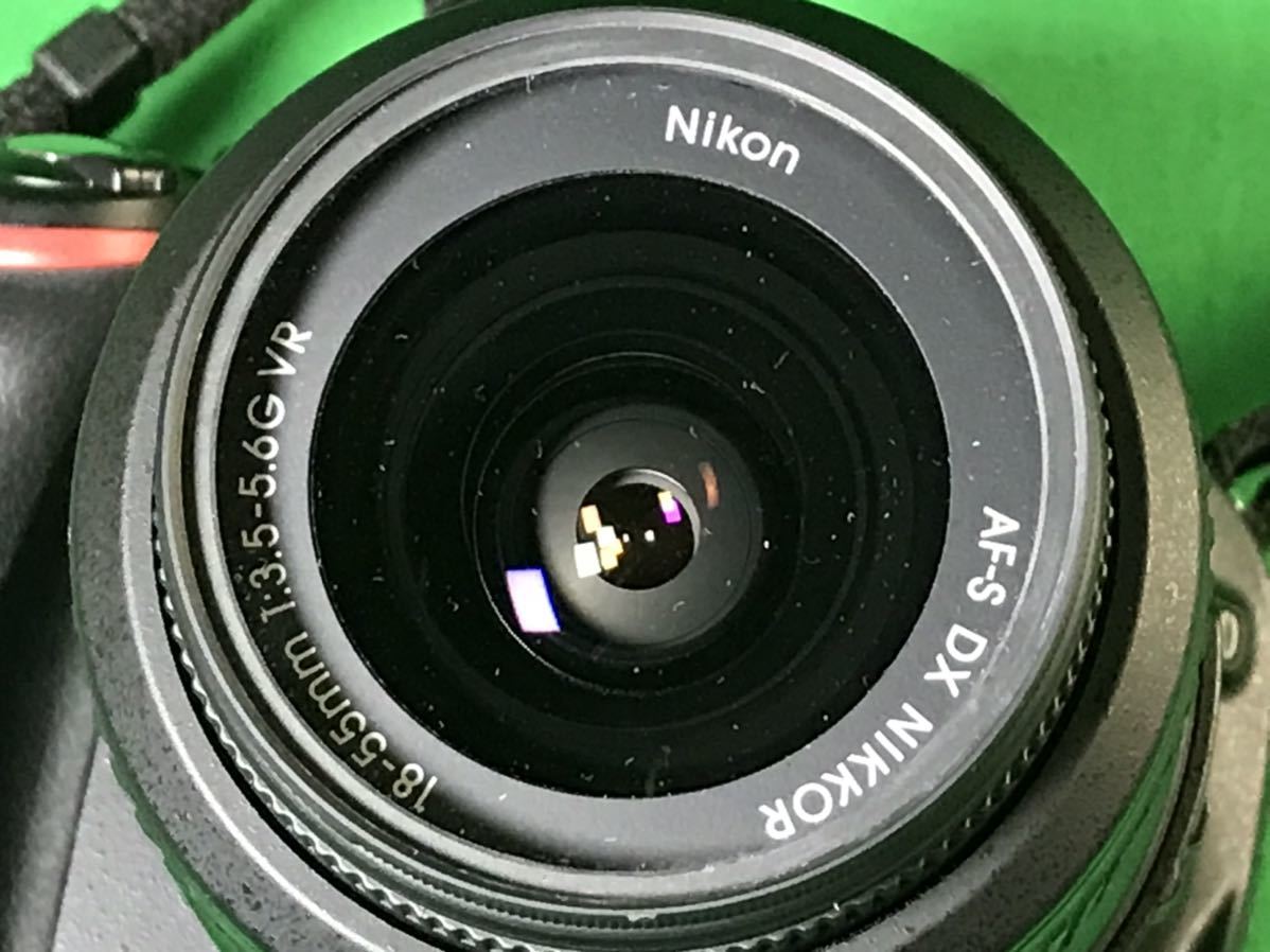 1,000円売切■ 動作未確認 Nikon D5100 LENZ 1:4.5-5.6 18-55mm 55-300mm 充電器 取扱説明書おまとめ okoy-2379752-319★N1015_画像5
