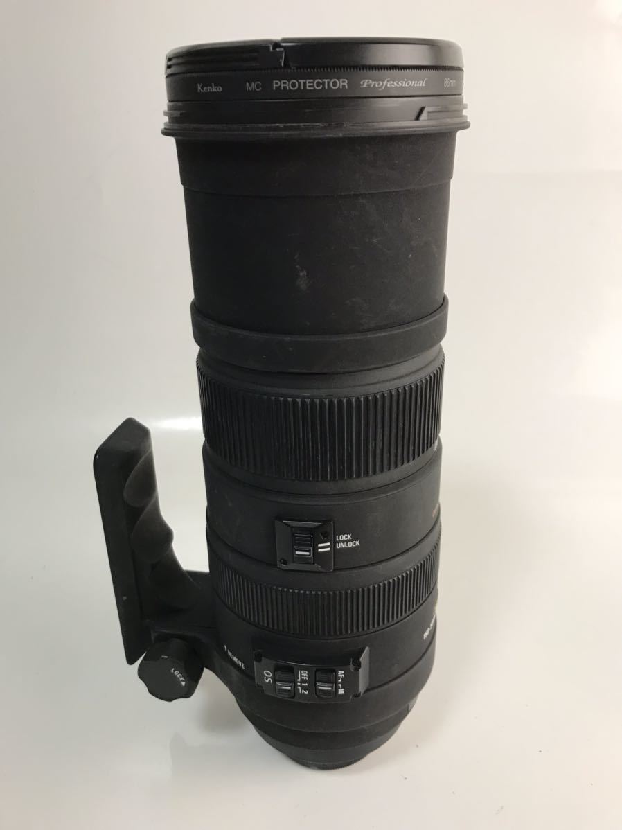 1000円~■★動作未確認★カメラレンズ SIGMA シグマ DG 150-500mm 1:5-6.3 APO HSM★okoy2441601-141★t8538_画像3