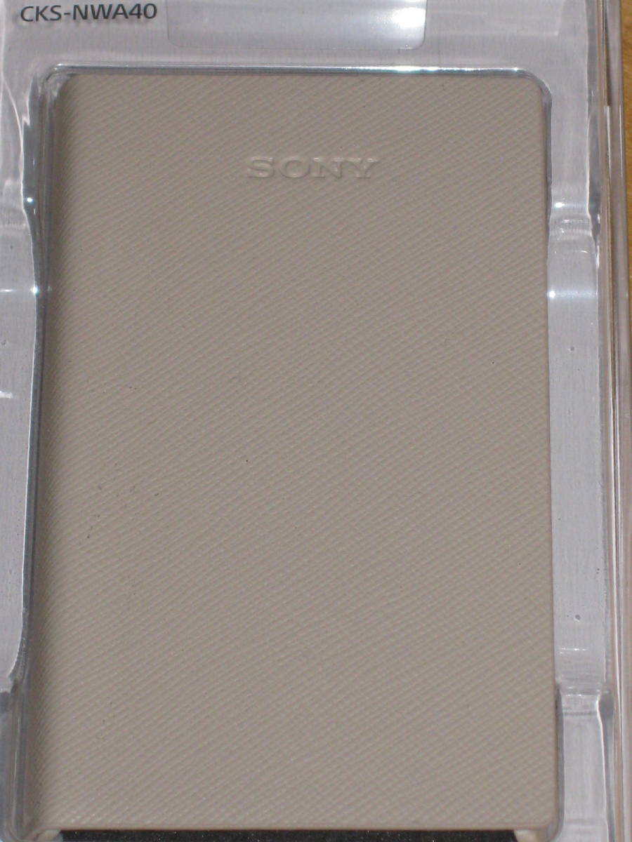 SONY WALKMAN 純正 ソフトケース CKS－NWA40 ゴールド/GOLD Aシリーズ NW-A30 A40 A50 シリーズ専用 送¥140～_画像3