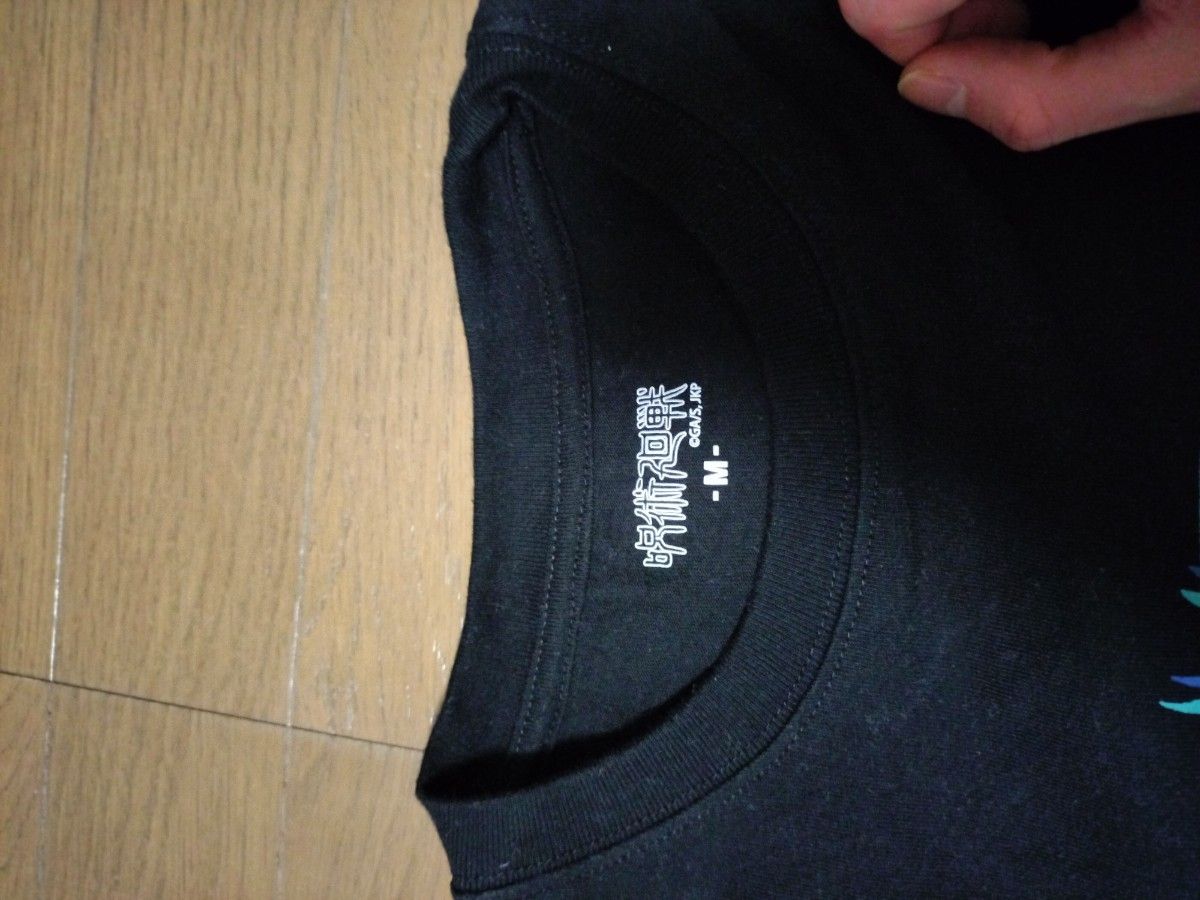 呪術廻戦　五条悟　　半袖Tシャツ　黒　Mサイズ　未使用