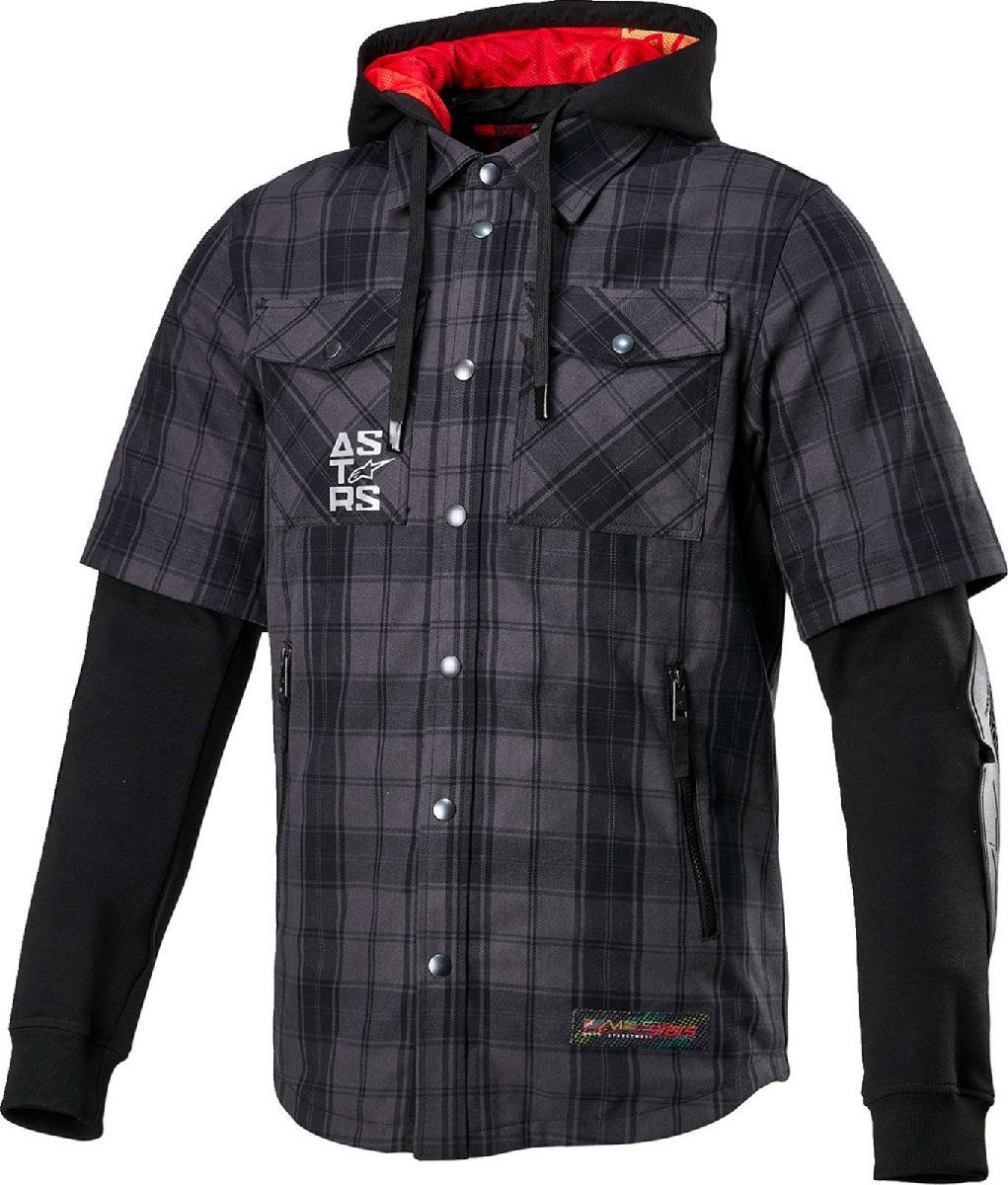 XLサイズ - グレー/ブラック - ALPINESTARS アルパインスターズ MSE Tartan ジャケット