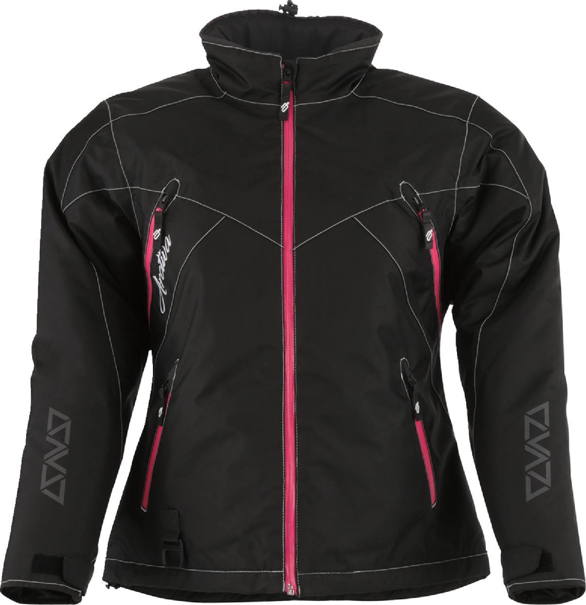 ホットセール - アートトラベルシューズ Arctiva Men's Hooded Pivot 5 Snowmobile Jacket Black スノーモービル