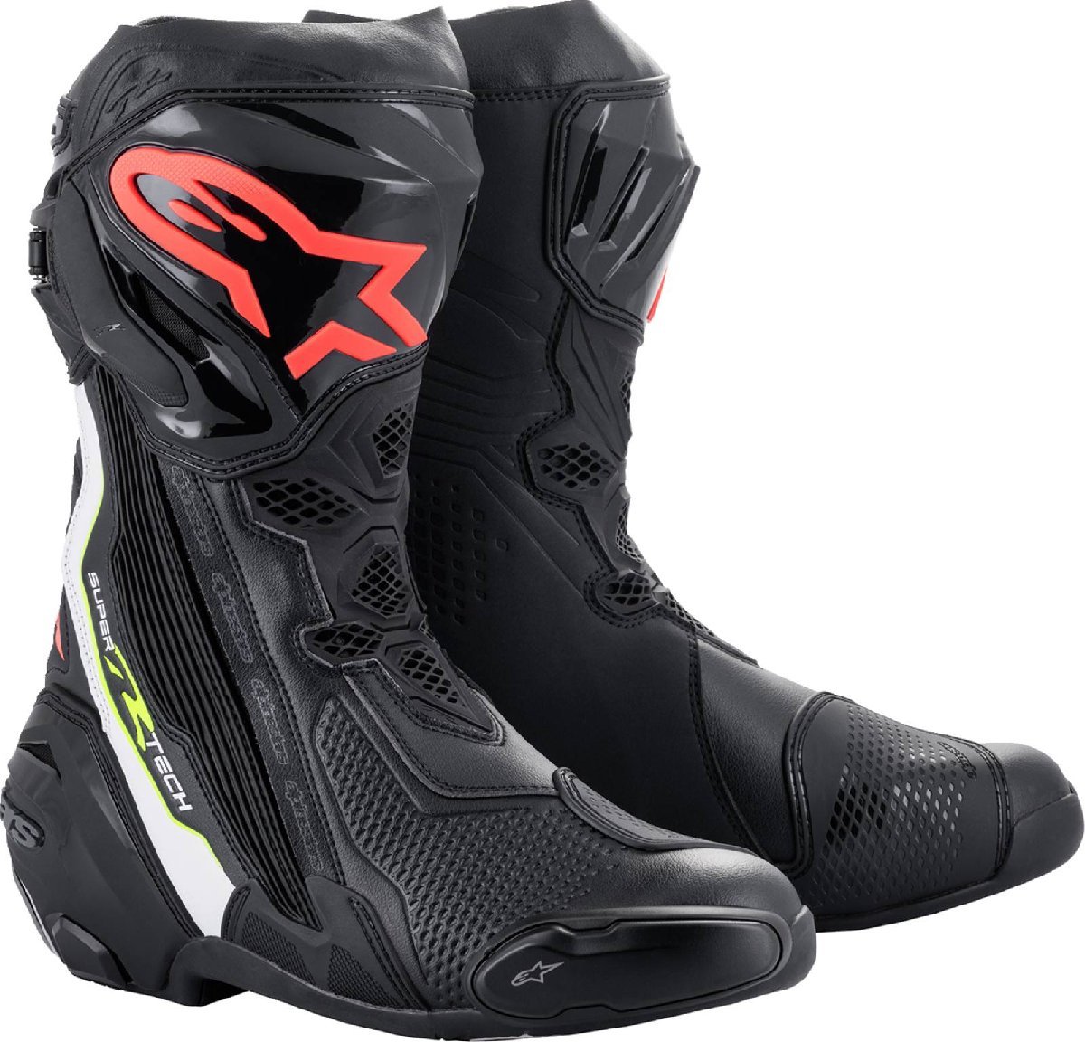 US 10.5 EU 45 - ブラック/レッド - ALPINESTARS アルパインスターズ Supertech R ブーツ_画像1