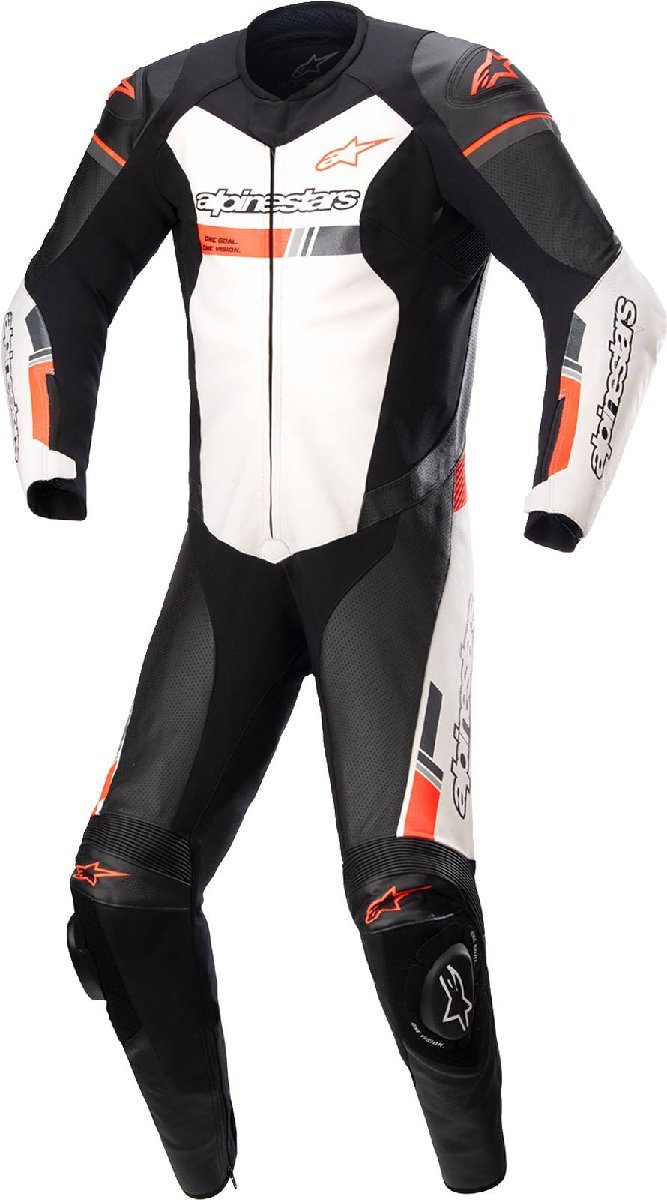 サイズ US 44 / EU 54 - ブラック/ホワイト/レッド - ALPINESTARS アルパインスターズ GP Force Chaser 1ピース スーツ_画像1