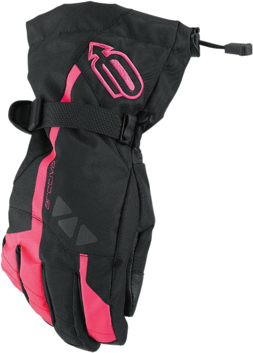 2XL size - black / pink - ARCTIVA for women pivot glove 