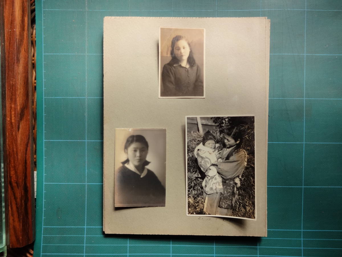 古写真　昭和19年頃　静岡県・清水女子商業学校生のアルバムの一部_画像8