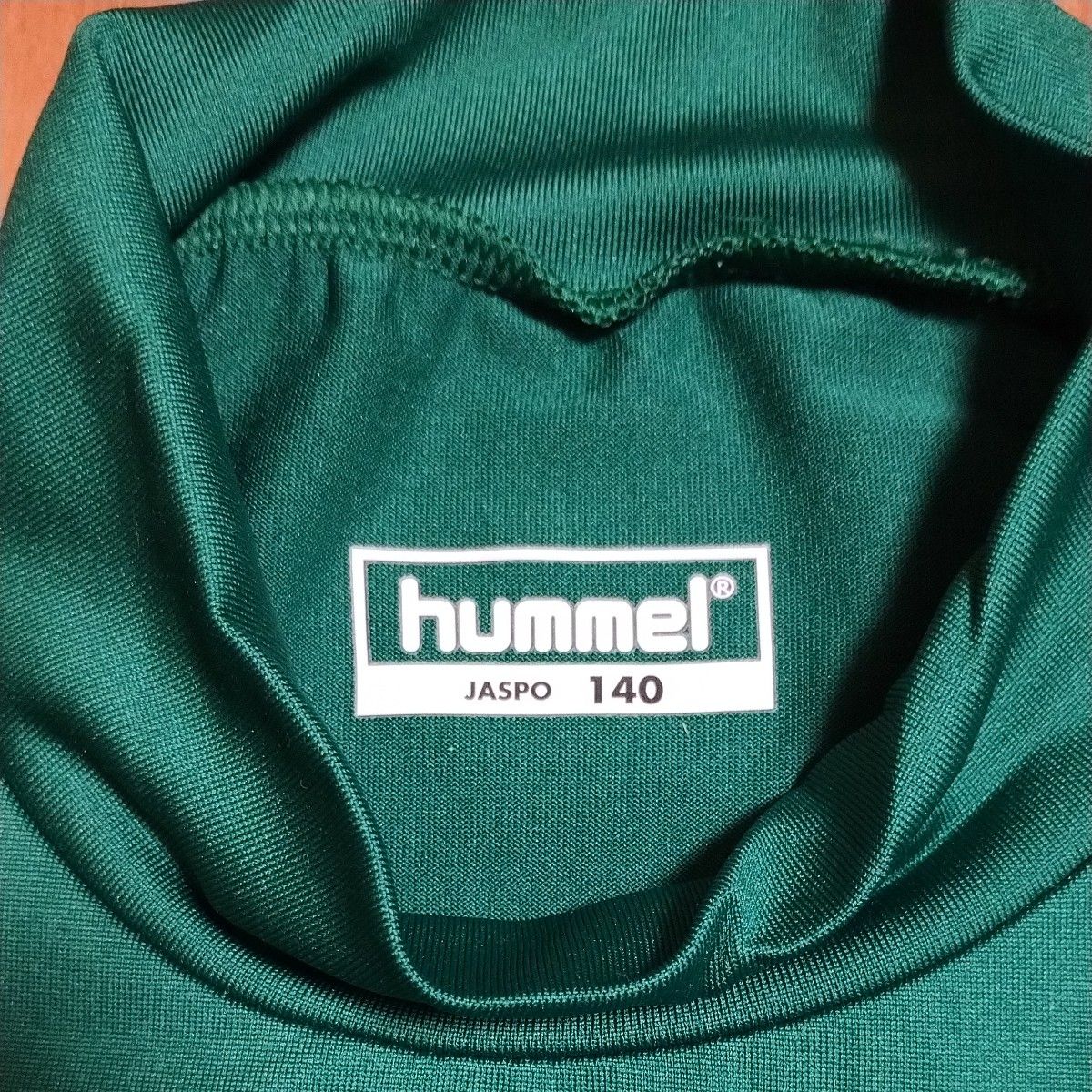 Hummel　140  インナーシャツ　 ハイネック　 長袖　