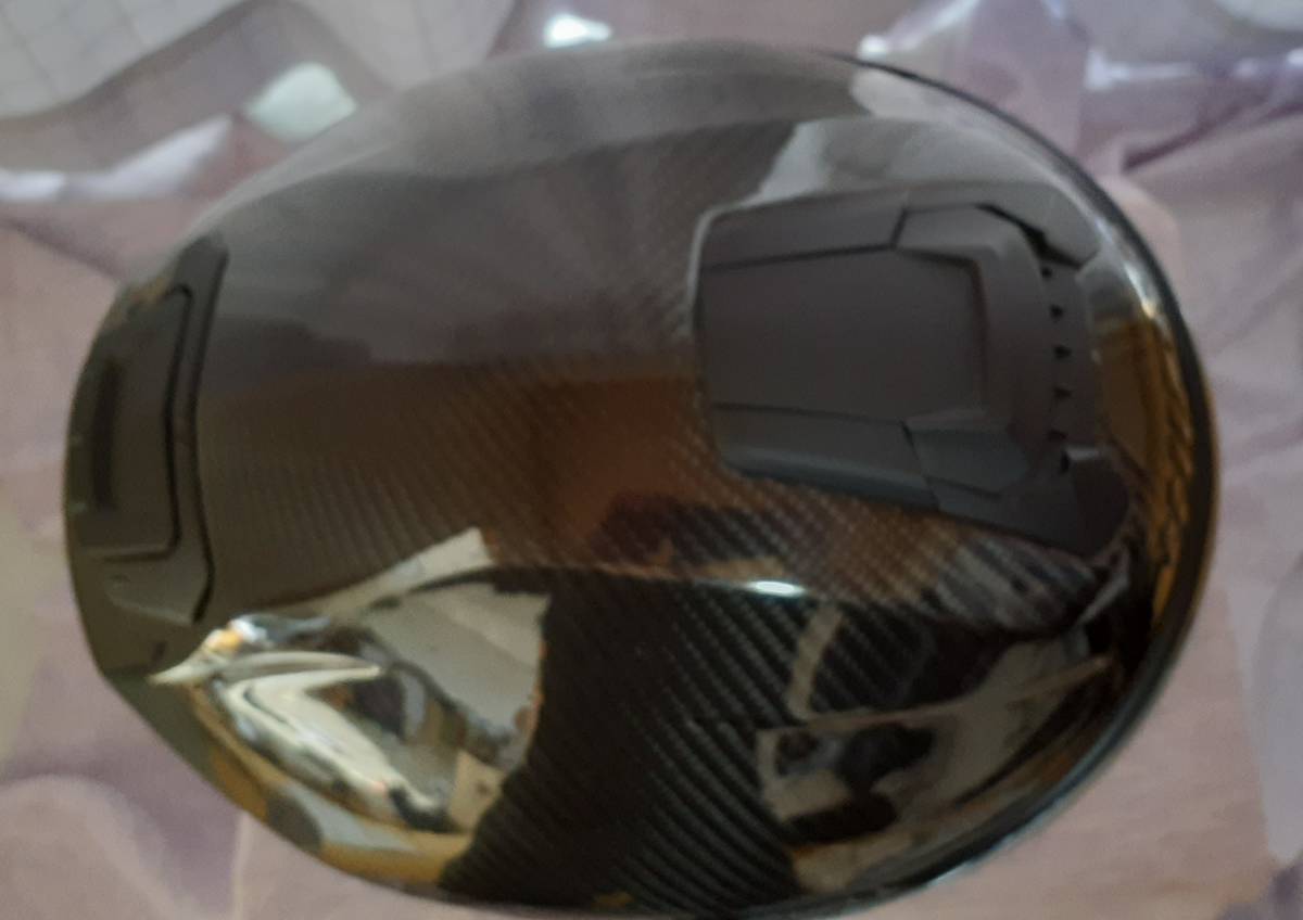 WINS A-FORCE RS JET カーボンジェットヘルメット　XL　美品ですが訳あり_画像5