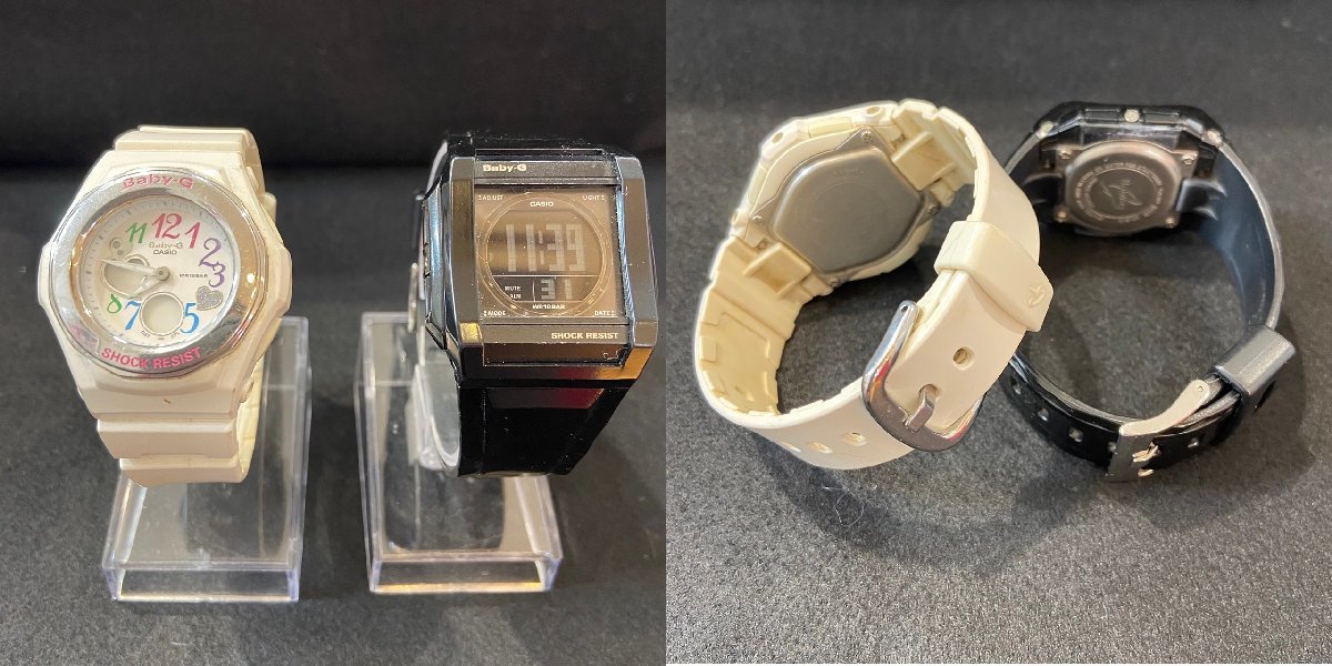 【6KKシャ01002F】★1円スタート★腕時計★デジタル時計★G-SHOCK★Baby-G★CASIO★まとめ★中古品★動作未確認★10点セット★_画像3