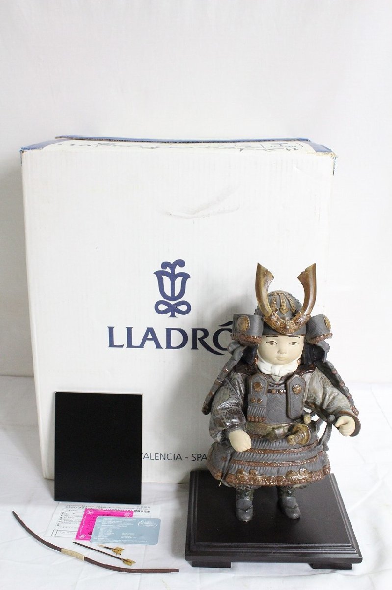 【14rP01148F】★1円スタート★LLADRO★リヤドロ★01013006★若武者★限定★フィギュリン★置物★陶器★人形★オブジェ★コレクション★現_画像2