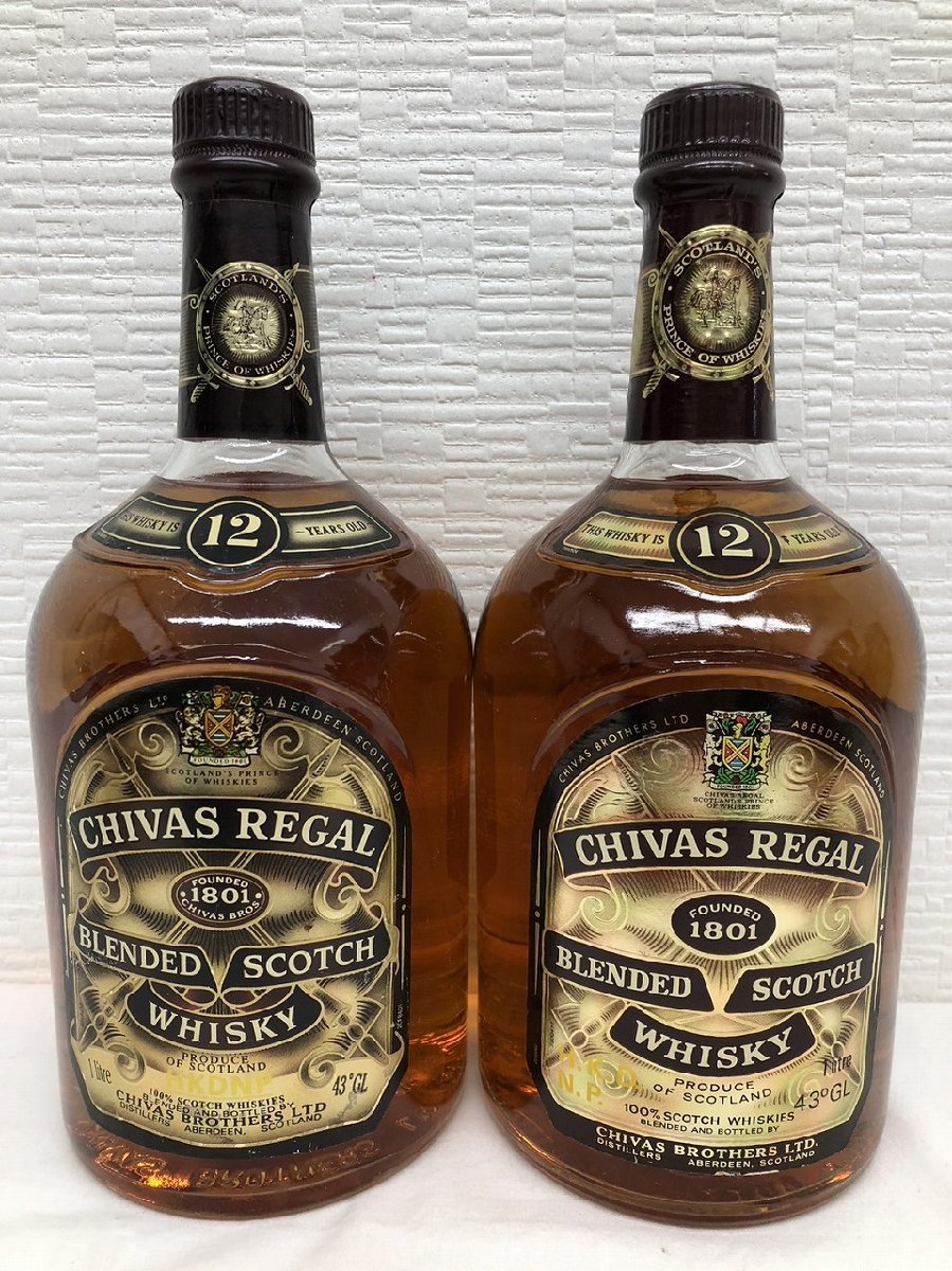 【複ｗ酒01028E】★1円スタート★古酒・未開栓★11本セット★CHIVAS REGAL★シーバスリーガル★SCOTCH WHISKY★スコッチウイスキー★箱入り_画像2