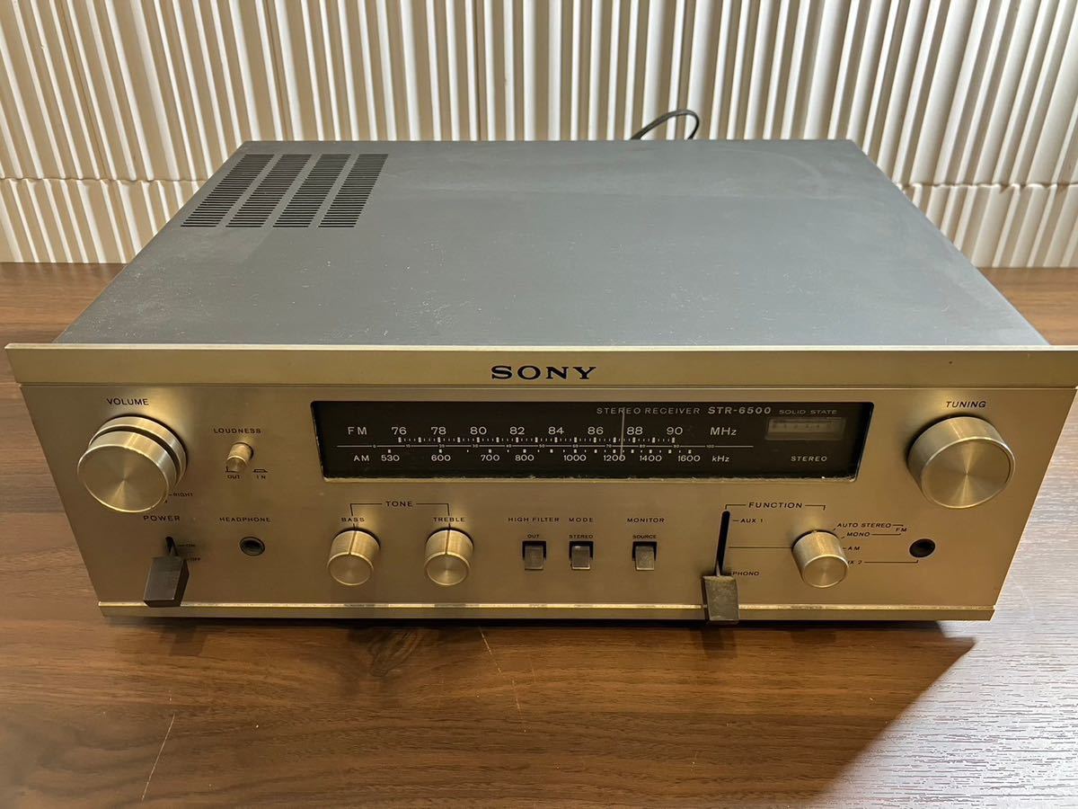 C/30 SONY ソニー STR-6500 FM/AMステレオレシーバー_画像1