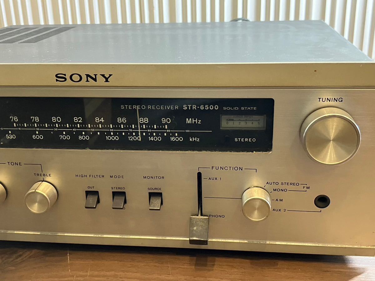 C/30 SONY ソニー STR-6500 FM/AMステレオレシーバー_画像4