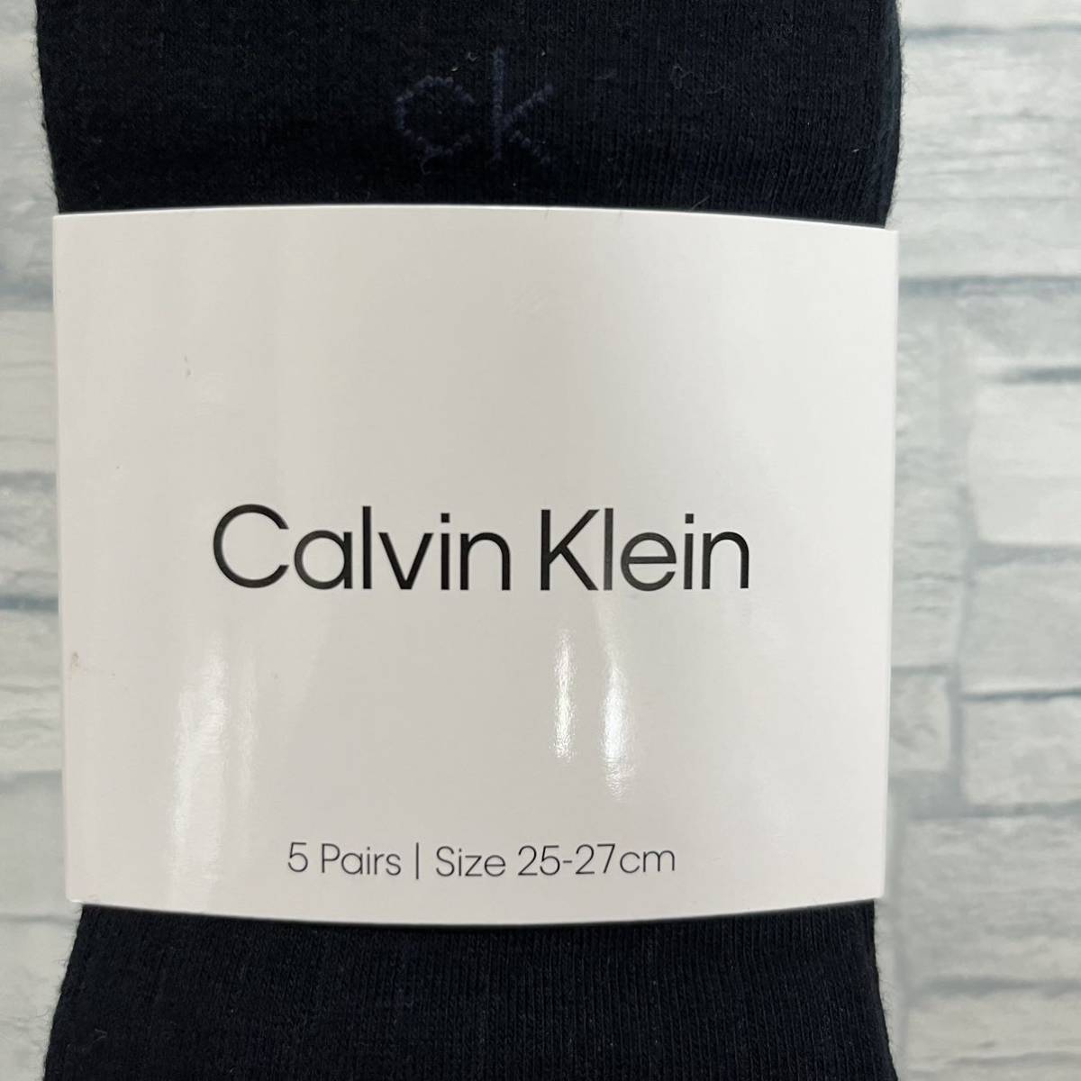【新春セール】カルバンクライン メンズ ビジネスソックス 5足セット Calvin Klein 紳士 靴下 _画像4