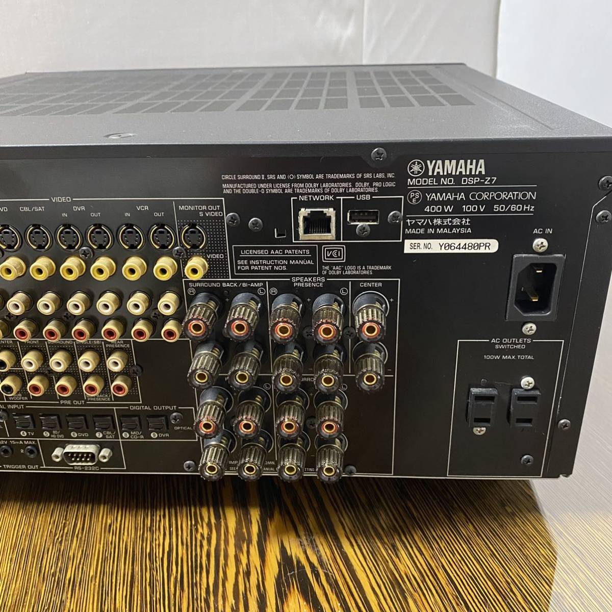 美品】YAMAHA ヤマハ AVアンプ DSP-Z7 送り返し シネマDSP 3D 美品】YAMAHA ヤマハ AVアンプ DSP-Z7 送り返し シネマDSP 3D