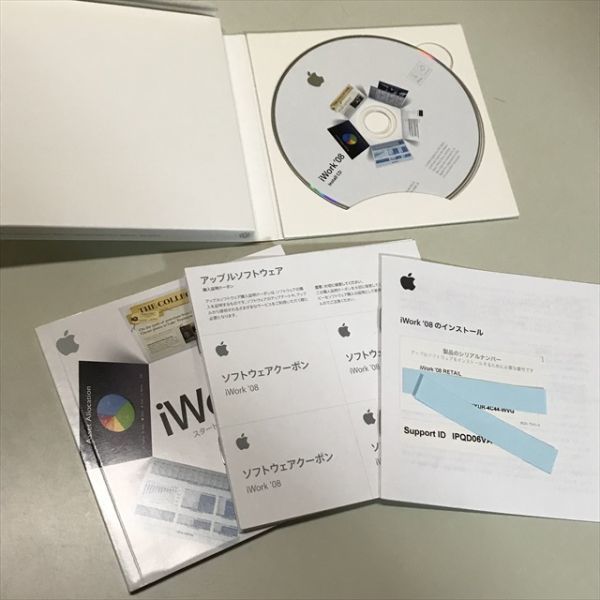 Z10883 ◆iWork 08 Macintosh PCソフト 未チェック品の画像3