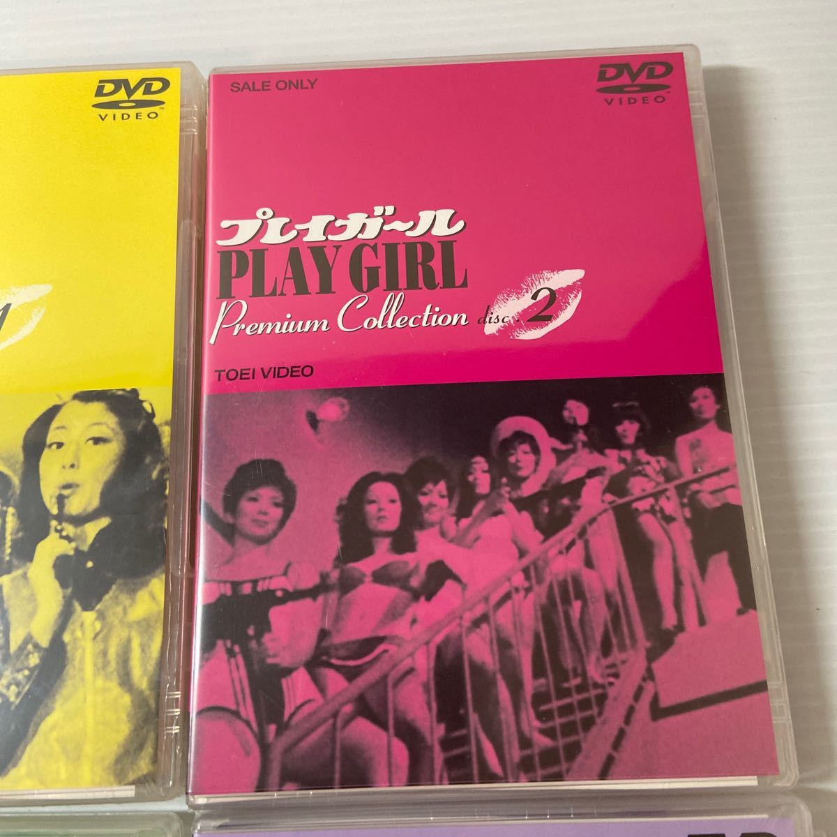 * unopened *. Tama .[ Play girl ]DVD all 4 volume set rare Showa era drama 