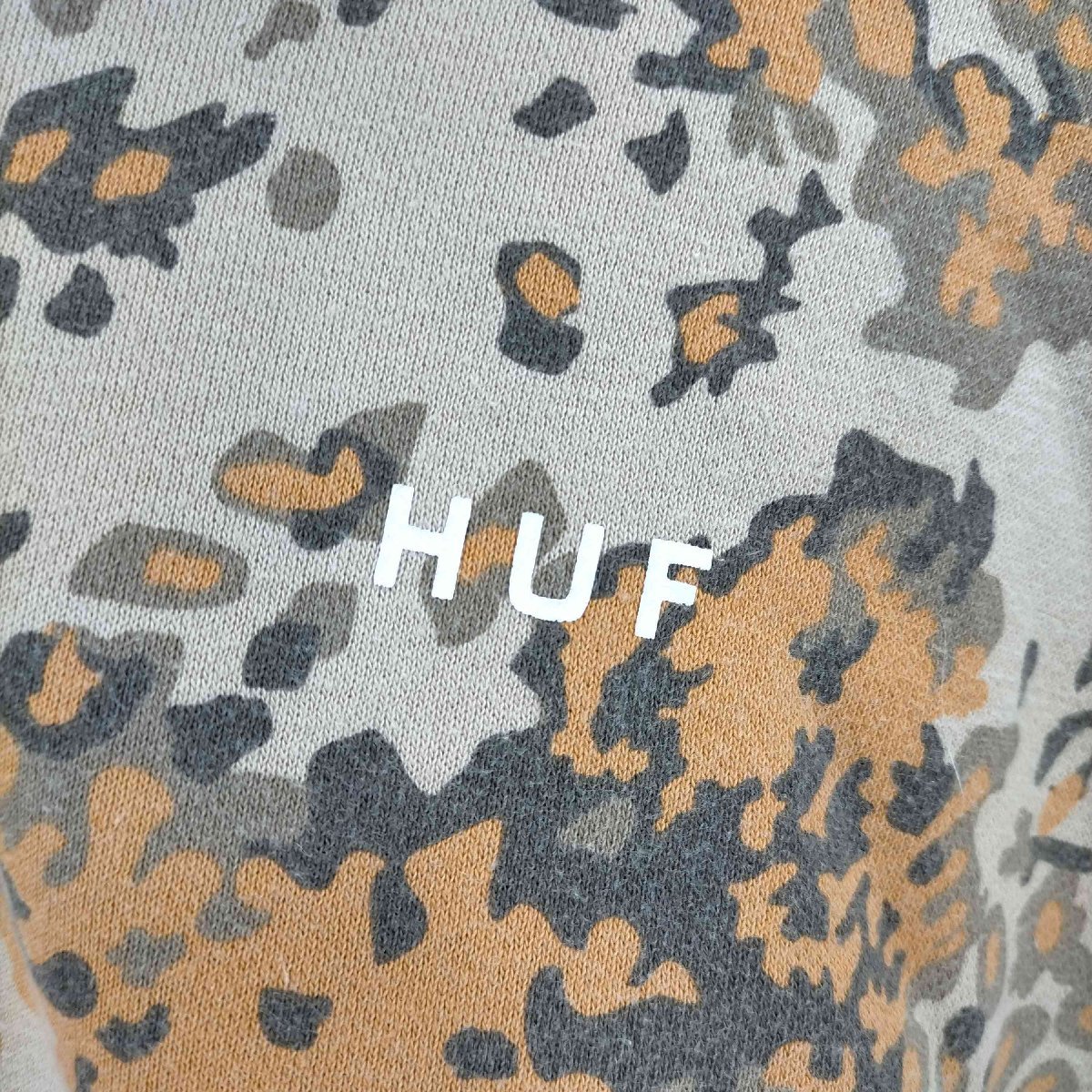 HUF(ハフ) CONTRA 1/4 ZIP FLEECE メンズ JPN：M 中古 古着 0336_画像5