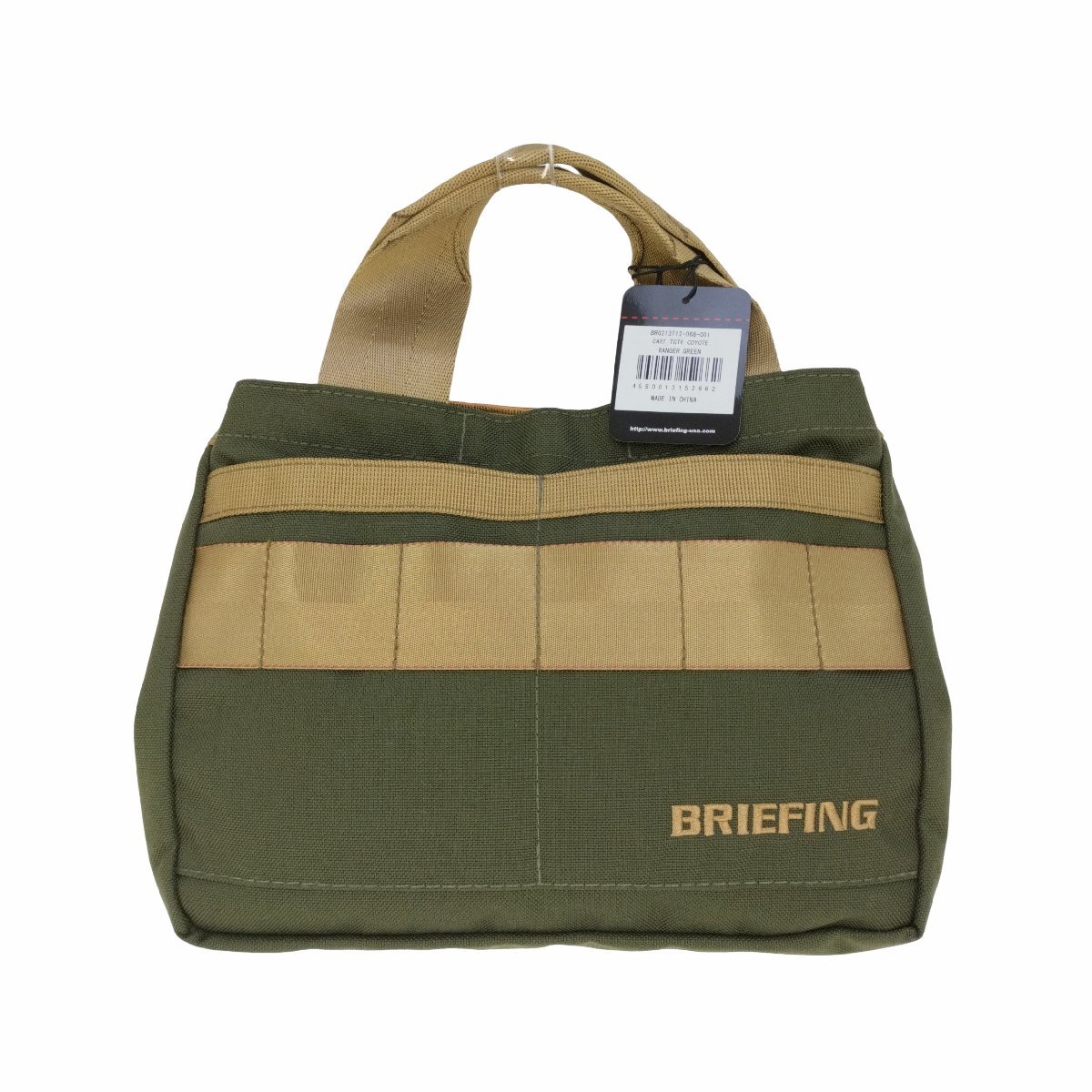 BRIEFING(ブリーフィング) CART TOTE COYOTE カート トート コヨーテ トートバッ 中古 古着 0645