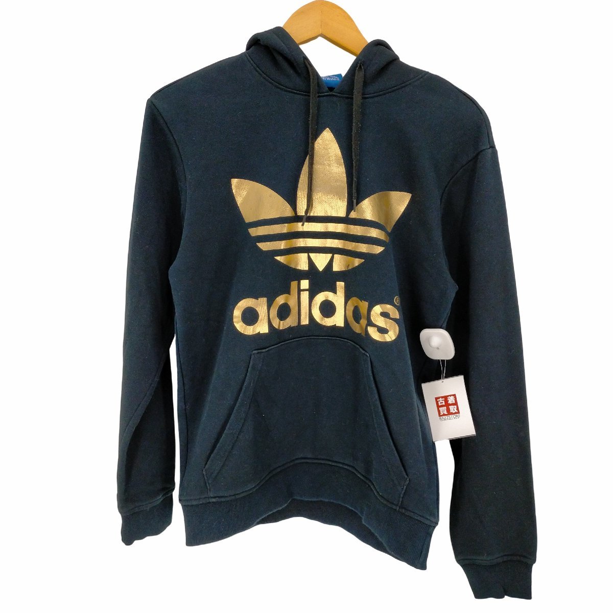 adidas Originals(アディダスオリジナルス) ロゴプリント プルオーバーパーカー メンズ J 中古 古着 0807_画像1