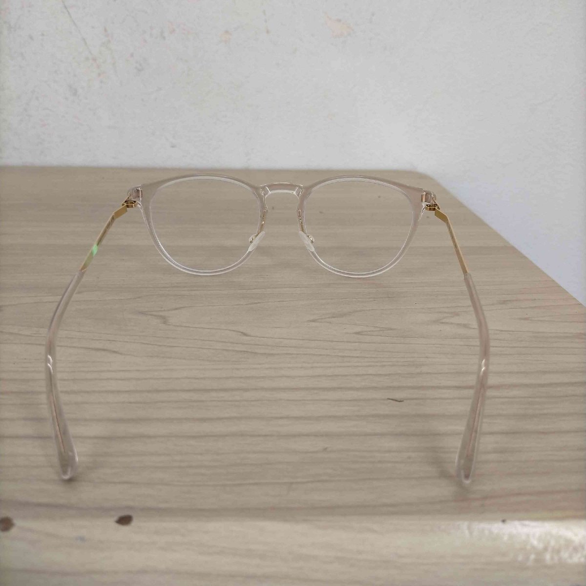 MYKITA(マイキータ) NUKKA クリアフレーム メンズ 49□18-140 中古 古着 0846_画像2