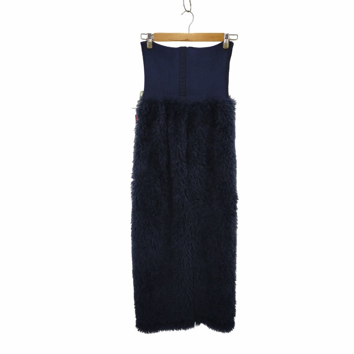 AULA AILA(アウラアイラ) FAKE SHEEP FUR 2WAY ONEPIECE フェイクシー 中古 古着 0905_画像1