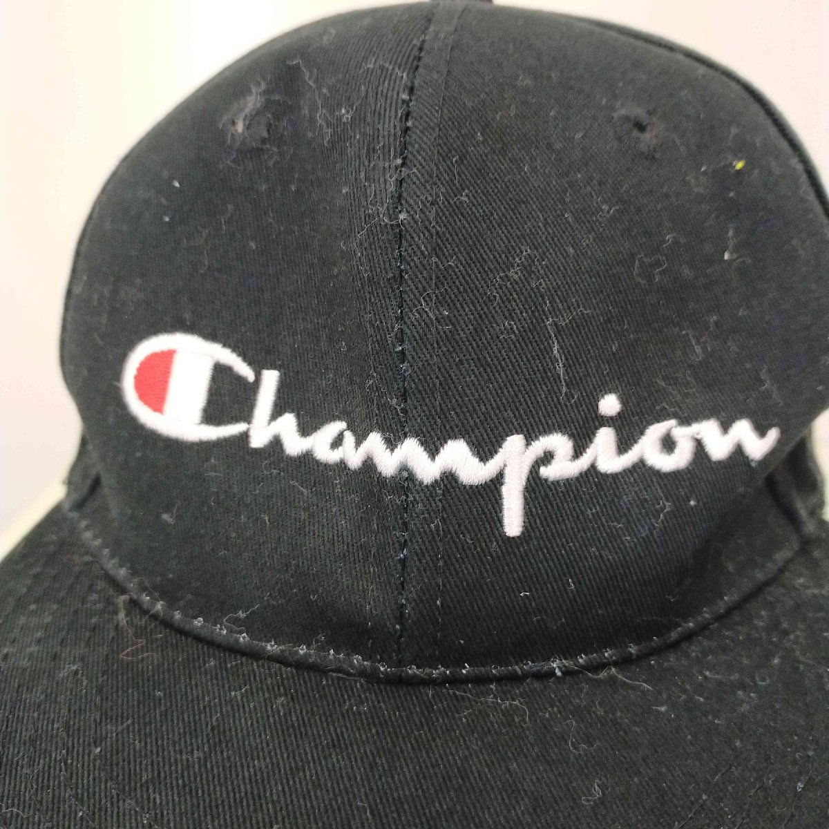 Champion(チャンピオン) 6Pキャップ cap フロントロゴ刺繍 スナップバック メンズ 表記無 中古 古着 1025_画像4