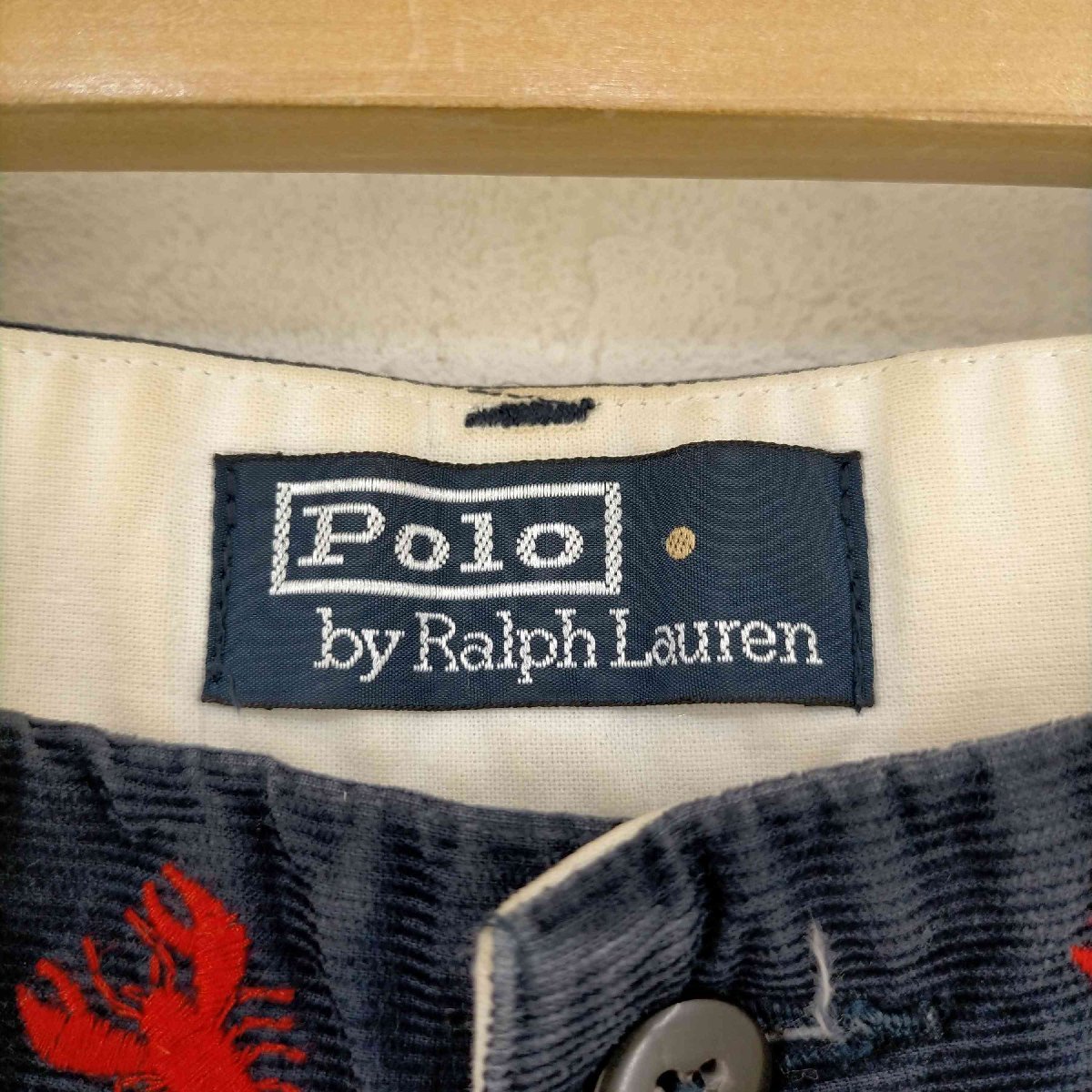 Polo by RALPH LAUREN(ポロバイラルフローレン) ロブスター柄 コーデュロイパンツ メン 中古 古着 0423_画像6