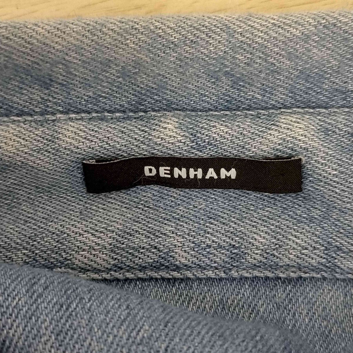 DENHAM(デンハム) STANDARD SHIRT デニムボタンダウンシャツ メンズ JPN：M 中古 古着 0743_画像6