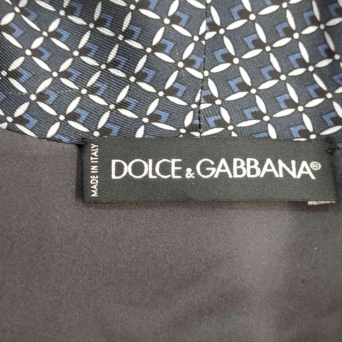 DOLCE&GABBANA(ドルチェアンドガッバーナ) 総柄 シルクガウン レディース import： 中古 古着 0144_画像3