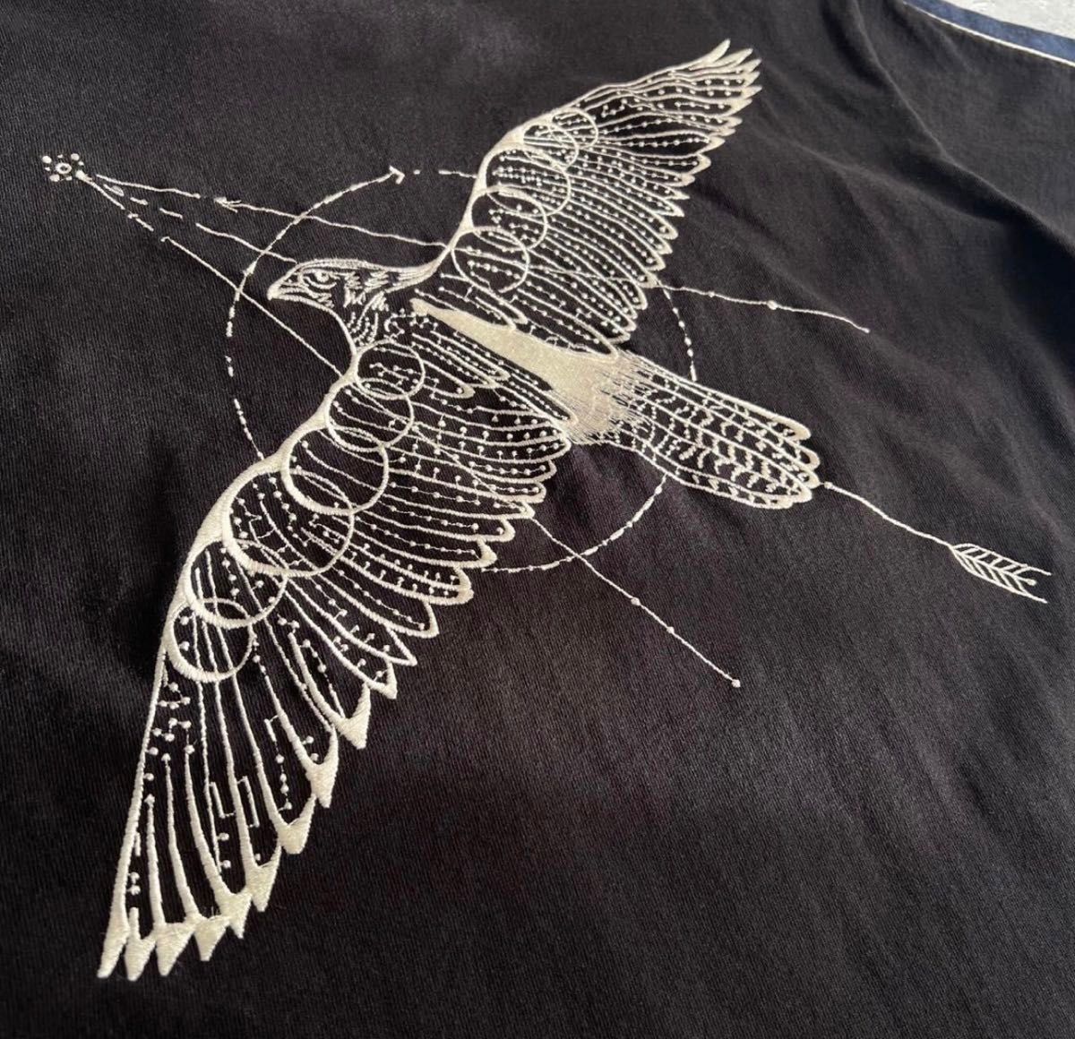 直営限定 sacai Dr woo 19SS 刺繍サイドジップ ロンT サイズ4 直営限定 sacai Dr woo 19SS 刺繍サイドジップ ロンT サイズ4