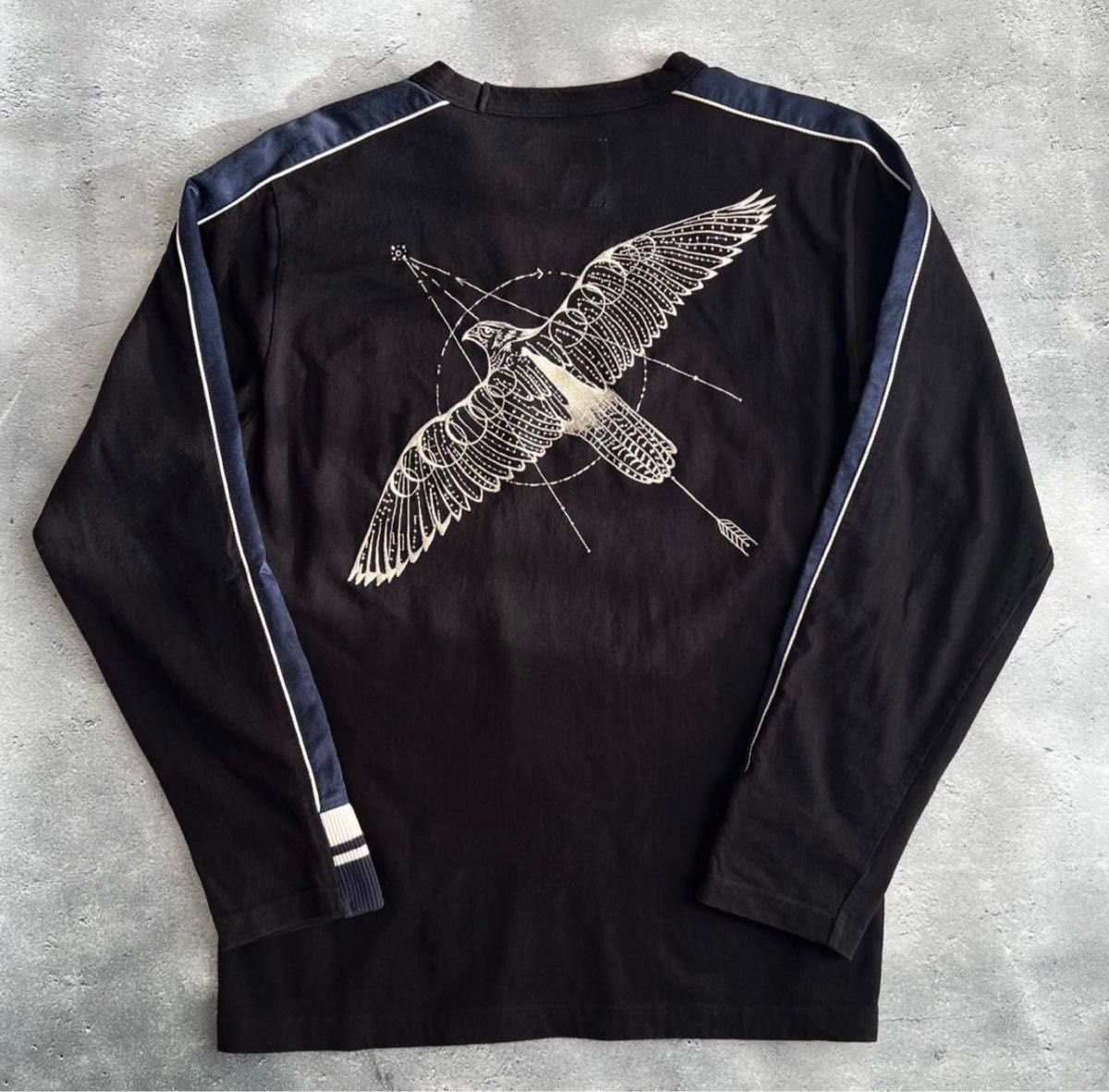 直営限定 sacai Dr woo 19SS 刺繍サイドジップ ロンT サイズ4 直営限定 sacai Dr woo 19SS 刺繍サイドジップ ロンT サイズ4