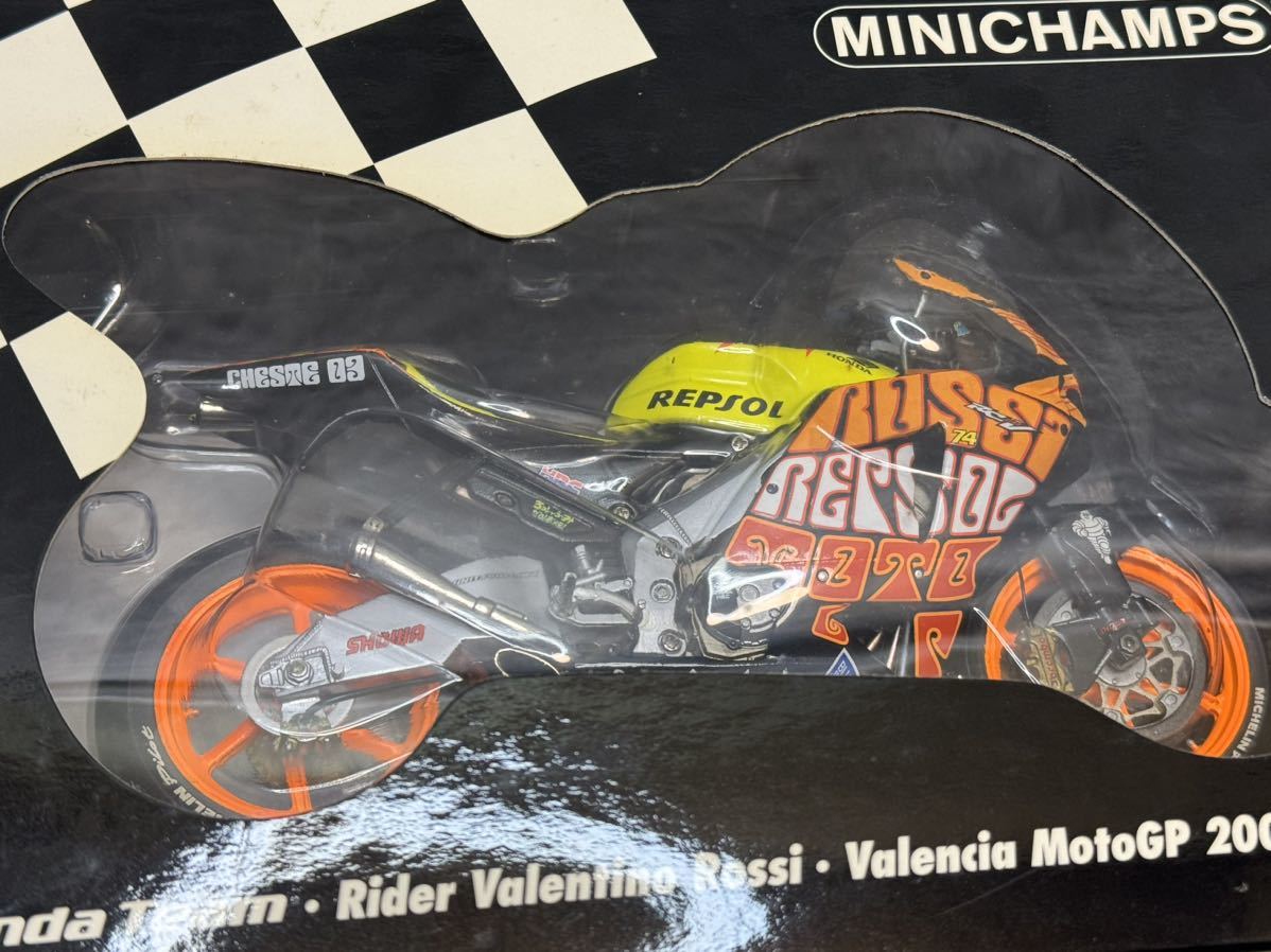 MINICHAMPS ミニチャンプス 1/12 122 037196Honda RC211V Repsol Honda Team Valentino Rossi Valencia MotoGP 2003 V.ロッシ_画像4