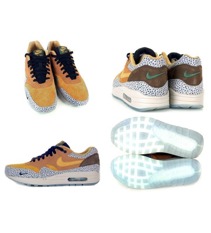 ナイキ NIKE ■ 【 AIR MAX 1 ATMOS SAFARI 2016 665873 200 】 エア マックス 1 アトモス サファリ 2016年 スニーカー w17255_画像2