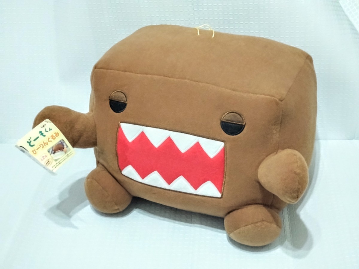 【新品】NHK どーもくん ひーりんぐるみ ぬいぐるみ PCクッション プライズ バンプレスト 非売品 UFOキャッチャー_画像1