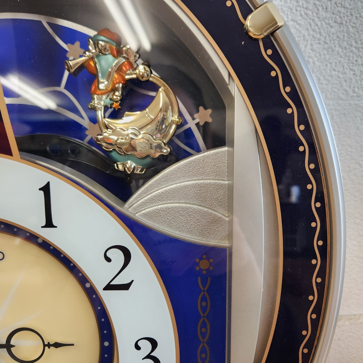 稼働品】SEIKO メロディー時計 ウエーブシンフォニー 電波時計 稼働品】SEIKO メロディー時計 ウエーブシンフォニー 電波時計