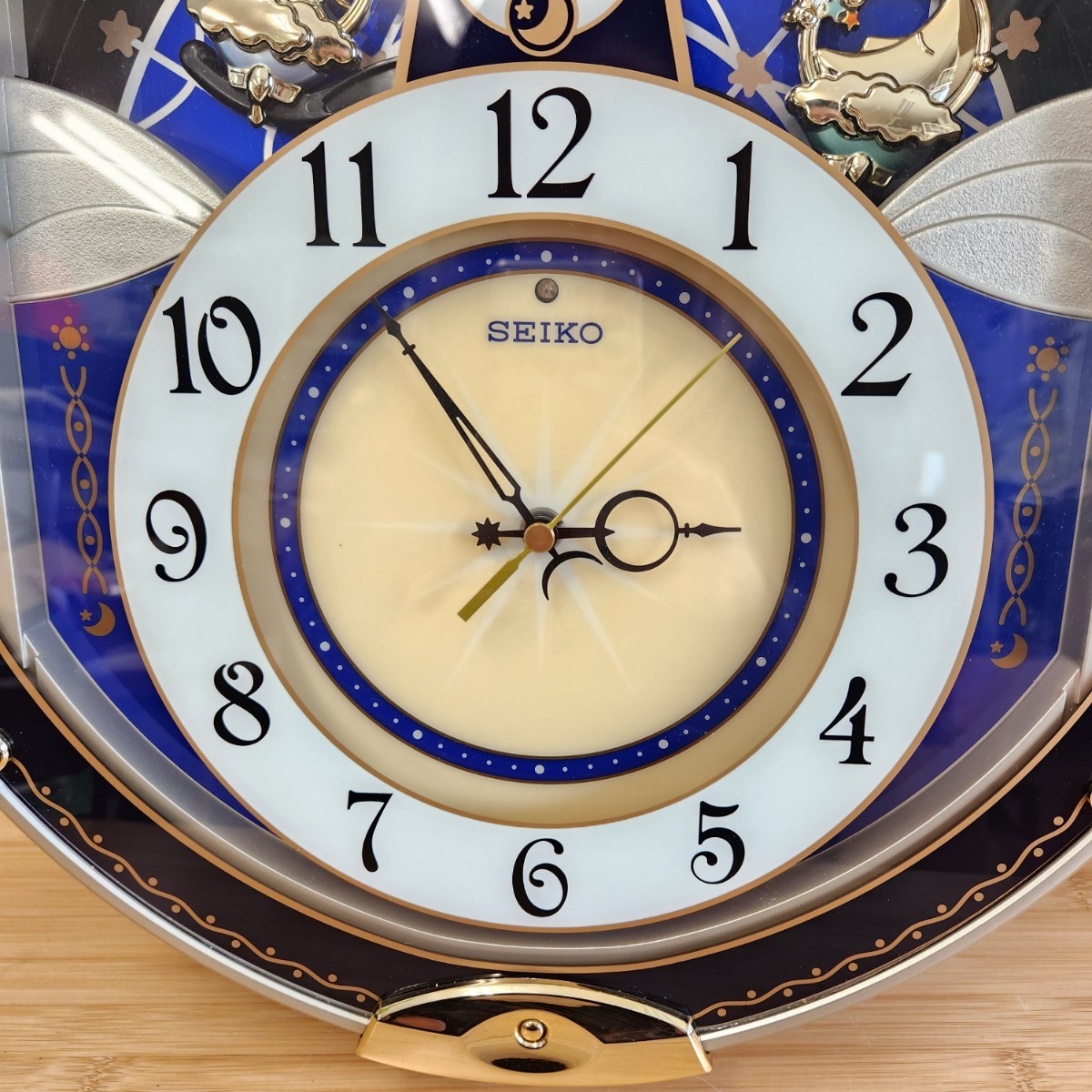 稼働品】SEIKO メロディー時計 ウエーブシンフォニー 電波時計 稼働品】SEIKO メロディー時計 ウエーブシンフォニー 電波時計