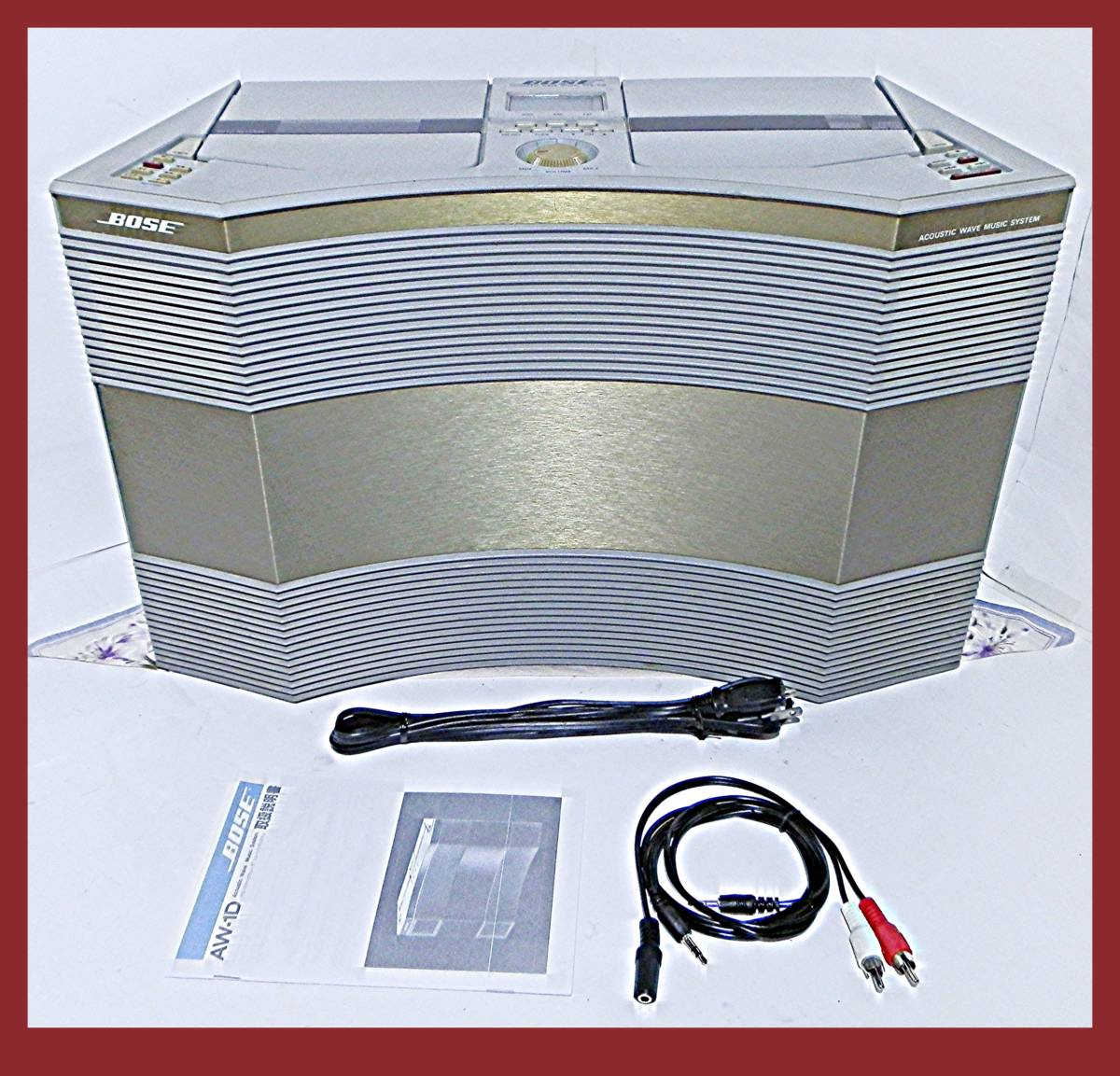 ∮! service completed operation excellent BOSE AW-1D Acoustic Wave