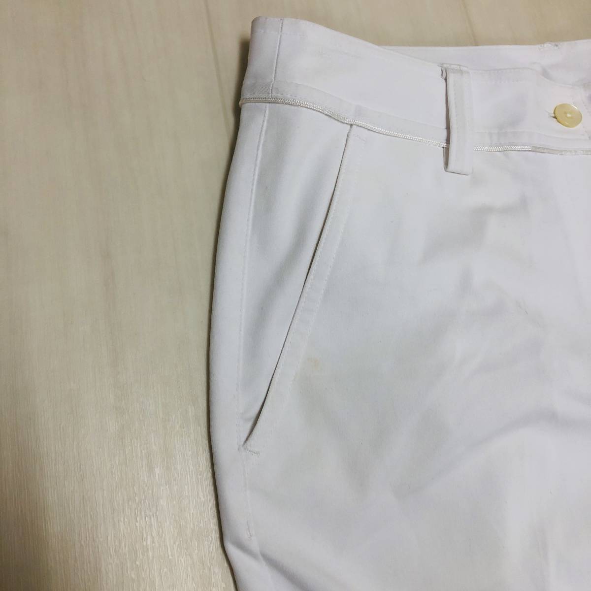 k2982 Callaway Callaway Golf брюки распорка карман центральный Press M белый одноцветный мужской сверху товар Kiyoshi . чистый белый стиль 