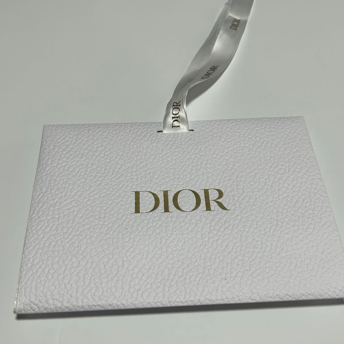 ディオール Dior ショッパー 紙袋 ホワイト ショップ袋 DIOR クリスチャンディオール Christian