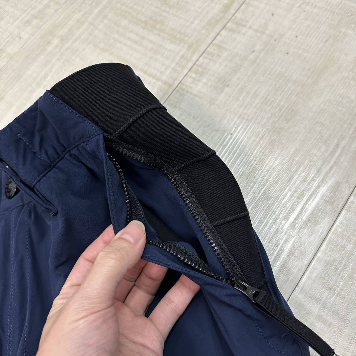 STONE ISLAND ストーンアイランド コットン ナイロン ツイル パンツ NAVY ネイビー 系 サイズ 30_画像5