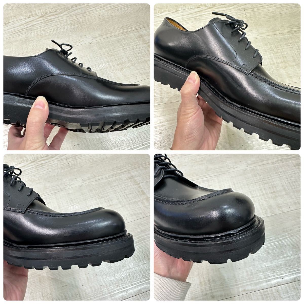 23aw 2023 試着のみ nonnative ノンネイティブ DWELLER LACE UP SHOES COW LEATHER NN-F4205 レースアップ シューズ サイズ 8 定価60.280円