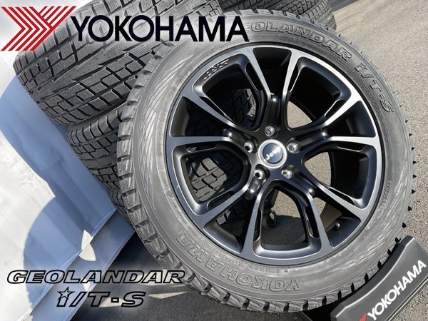 即納 グランドチェロキー ラレード サミット 国産 20インチスタッドレスタイヤホイールセット YOKOHAMA GEOLANDAR IT-S 265/50R20_画像9