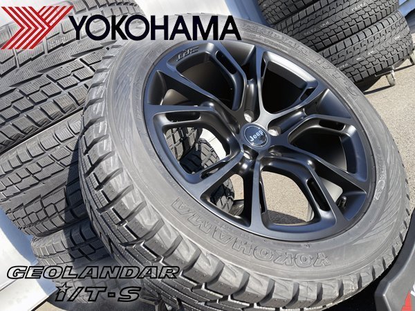 即納 グランドチェロキー WK WH WJ WG 国産 20インチスタッドレスタイヤホイールセット YOKOHAMA GEOLANDAR IT-S 265/50R20_画像6