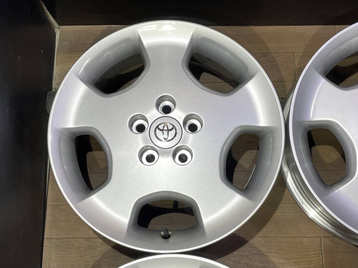 ★【即決】トヨタ クルーガー17x6.5J+35 中古4本★送料:全国一律4900円(北海道5400円)(沖縄、離島発送不可)★個人宅配達OK！追加の写真OK！の画像5