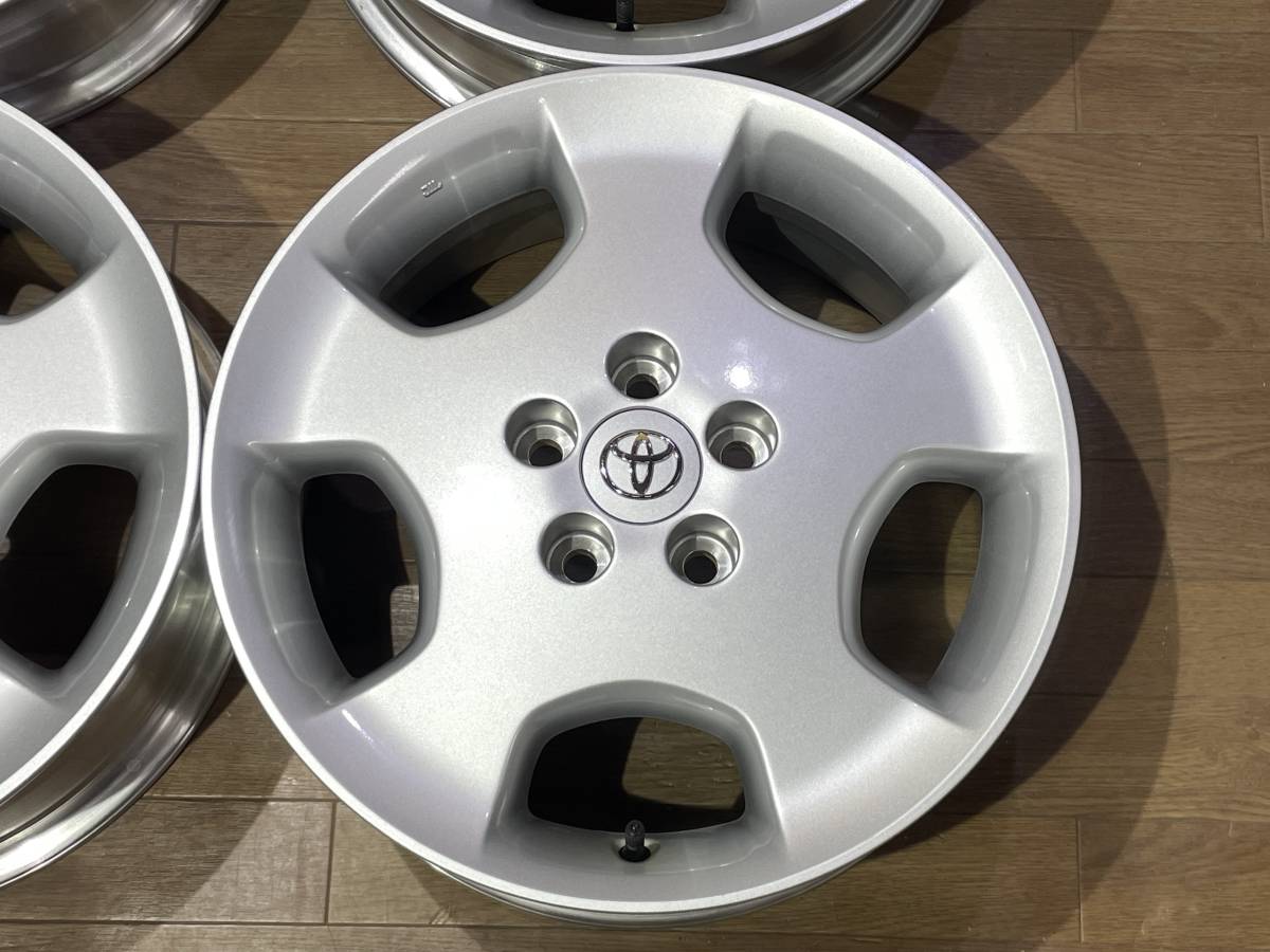 ★【即決】トヨタ クルーガー17x6.5J+35 中古4本★送料:全国一律4900円(北海道5400円)(沖縄、離島発送不可)★個人宅配達OK！追加の写真OK！の画像2